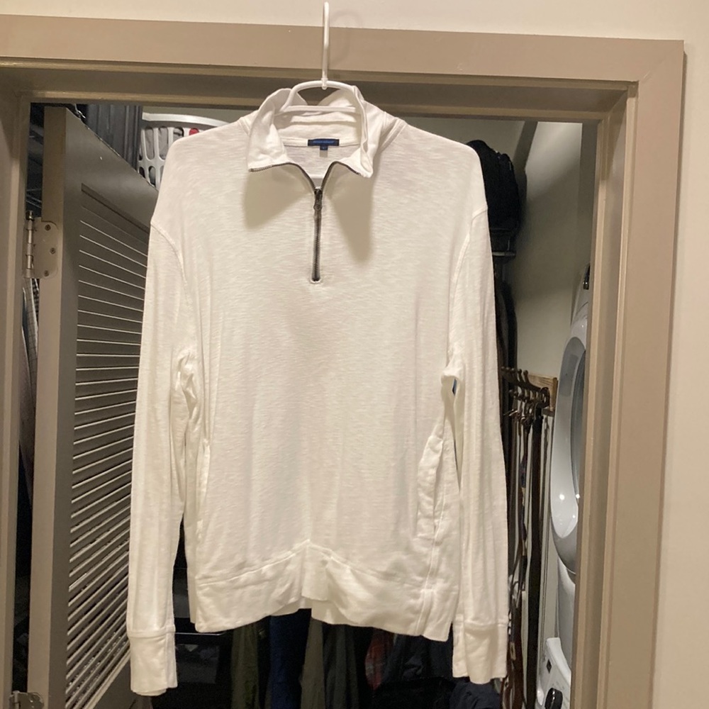 Patrick Assaraf Three Quarter Zip Jacket